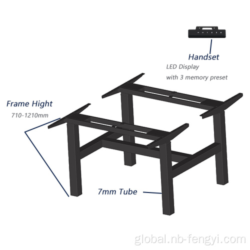 4 Leg Standing Desk 2022 Top Sale Multi-person Desk Intelligent 4 Motors Supplier